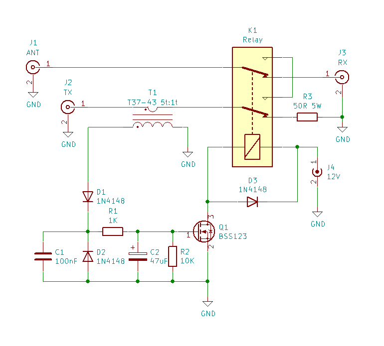 RF Changeover Circuit