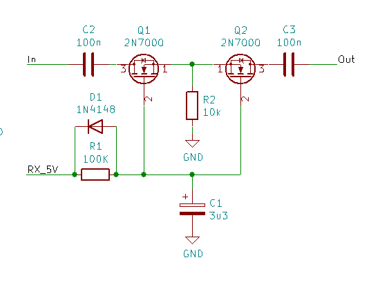 Audio Switch Schematic